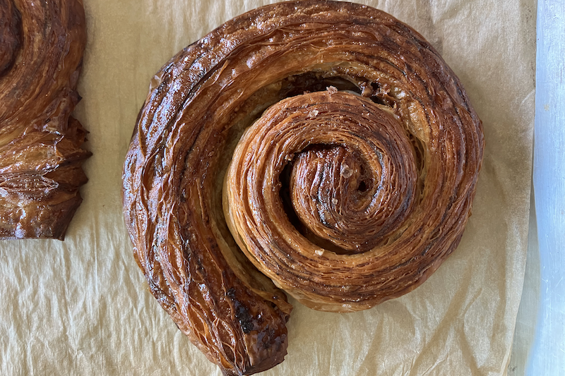 Pecan Praline Snail (Saturday)