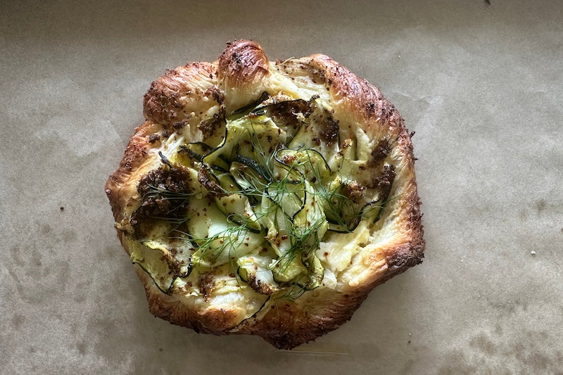 Roasted Zucchini Danish (Sunday)