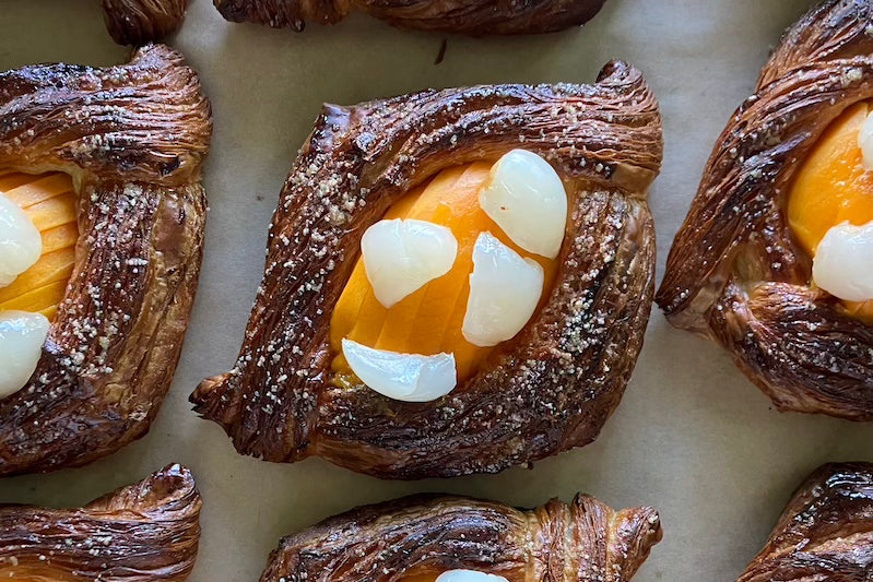 Mango Lychee Danish (Saturday)