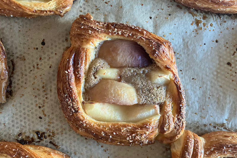 Peach Financier Danish (Thursday)