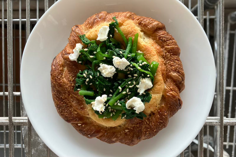 Watercress Goat Cheese Danish (Sunday)