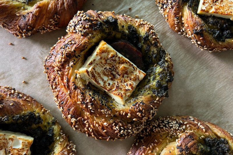 Date and Feta Danish (Sunday)