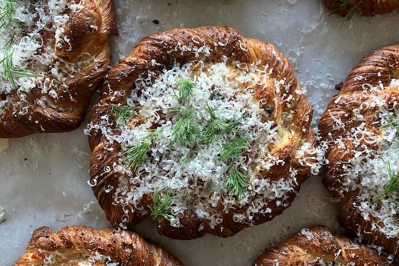 Tomato and Ricotta Danish (Wednesday)